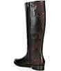 Gianni Bini Malone Embroidered Leather Tall Riding Boots - Image 3