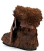 Gianni Bini Mammoth Faux Fur Bow Moon Boots - Image 3