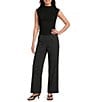 Gianni Bini Marina Polka Dot Print Coordinating Linen Wide Leg Pants - Image 3