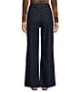 Color:Dark Wash - Image 2 - Mariposa Denim Wide Leg Medium Wash Jeans