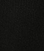 Gianni Bini Matilda Wool Blend Knit Ribbed Scoop Neck Bodycon Tank Mini Dress, Color:Black - Image 3