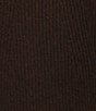 Gianni Bini Matilda Wool Blend Knit Ribbed Scoop Neck Bodycon Tank Mini Dress, Color:Chocolate - Image 3