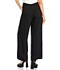 Gianni Bini Nora Coordinating Wide Leg Crepe Trouser, Color:Black - Image 2