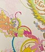 Gianni Bini Paisley High Leg High Waisted Swim Bottom, Color:Pink - Image 4