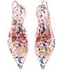 Gianni Bini Parton Rodeo Print Mismatch Ornament Slingback Pumps - Image 1