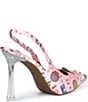Gianni Bini Parton Rodeo Print Mismatch Ornament Slingback Pumps - Image 3