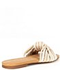 Color:Neutral - Image 2 - Penni Corded Knot Flat Sandals