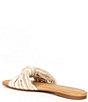 Color:Neutral - Image 3 - Penni Corded Knot Flat Sandals