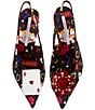 Gianni Bini Pokerface Casino Print Mismatch Stiletto Dress Pumps - Image 1