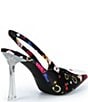 Gianni Bini Pokerface Casino Print Mismatch Stiletto Dress Pumps - Image 3