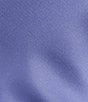 Color:Chambray - Image 3 - Quinn Ruffle Draped V-Neck Sleeveless Satin Dress