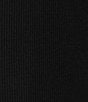 Color:Black - Image 3 - Knit Round Neck Sleeveless Racer Thigh High Side Slit Midi Sheath Bodycon Dress