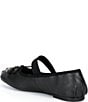 Gianni Bini Rafael Leather Bit Buckle Square Toe Ballet Flats - Image 3