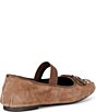 Gianni Bini Rafael Suede Bit Buckle Square Toe Ballet Flats - Image 2