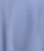 Color:Chambray - Image 3 - Raina Notch Collar Long Sleeve Tie Waist Blazer Wrap Dress