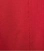 Color:Cherry - Image 3 - Raini Satin Tie Front Long Sleeve A-Line Dress