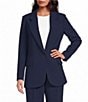 Gianni Bini Ralphie Notched Lapel Collared Long Sleeve Blazer - Image 4
