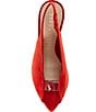Gianni Bini Renton Suede Open Toe Slingback Heels - Image 5