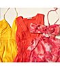 Color:Nectar - Image 3 - Rhea Chiffon Sleeveless V-Neck A-Line Maxi Dress