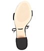 Color:Black - Image 6 - Rhiaann Suede Ankle Tie Block Heel Sandals