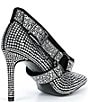 Gianni Bini Ricci Three Rhinestone Harness Stiletto Pumps - Image 2
