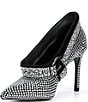 Gianni Bini Ricci Three Rhinestone Harness Stiletto Pumps - Image 4
