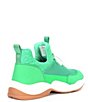 Color:Galactic Green - Image 2 - Rizwell Lace-Up Sneakers
