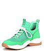 Color:Galactic Green - Image 4 - Rizwell Lace-Up Sneakers