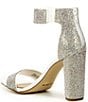 Color:White - Image 3 - Bridal Collection Ronilynn Bling Jewel Embellished Ankle Strap Dress Sandals