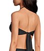 Gianni Bini Rosette Strapless Tie Back Bandeau Swim Top - Image 5