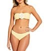 Gianni Bini Rosette Tie Back Bandeau Swim Top - Image 6