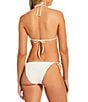 Gianni Bini Rosette Triangle Bralette Swim Top & Solid Tie Side Swim Bottoms - Image 2