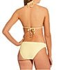 Gianni Bini Rosette Triangle Halter Bralette Swim Top - Image 4