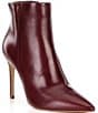 Gianni Bini Sergey Glossy Leather Stiletto Booties - Image 1