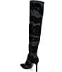Gianni Bini Sharpe Stretch Lace Stiletto Over the Knee Boots - Image 3