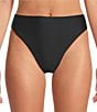 Gianni Bini Solid High Waisted Cheeky Swim Bottom - Image 1