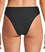 Gianni Bini Solid High Waisted Cheeky Swim Bottom - Image 2