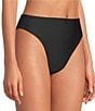 Gianni Bini Solid High Waisted Cheeky Swim Bottom - Image 3