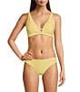 Gianni Bini Solid Retro Hipster Swim Bottom, Color:Pale Banana - Image 3