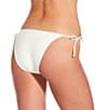 Gianni Bini Solid Tie Side Swim Bottom, Color:Ivory - Image 2