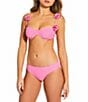 Gianni Bini Solid Triangle Halter Bralette Swim Top & Solid Retro Hipster Swim Bottom - Image 4