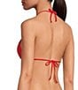 Gianni Bini Solid Triangle Halter Bralette Swim Top - Image 3