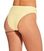 Gianni Bini Solid High Waisted Cheeky Swim Bottom - Image 2