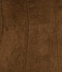 Gianni Bini Suede Round Neck Sleeveless Structured A-Line Mini Dress - Image 5