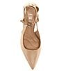 Color:Spanish Sand - Image 5 - Teagan Leather Cut-Out Ankle Strap Dress Pumps