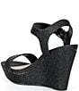 Gianni Bini Telmma Glitter Platform Wedge Sandals - Image 4