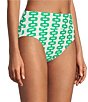 Gianni Bini Textured Retro Fille High Waisted Swim Bottom - Image 3