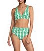 Gianni Bini Textured Retro Fille High Waisted Swim Bottom - Image 4