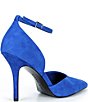 Gianni Bini Tippet Suede Ankle Wrap Stiletto Pumps - Image 2