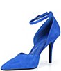Gianni Bini Tippet Suede Ankle Wrap Stiletto Pumps - Image 4
